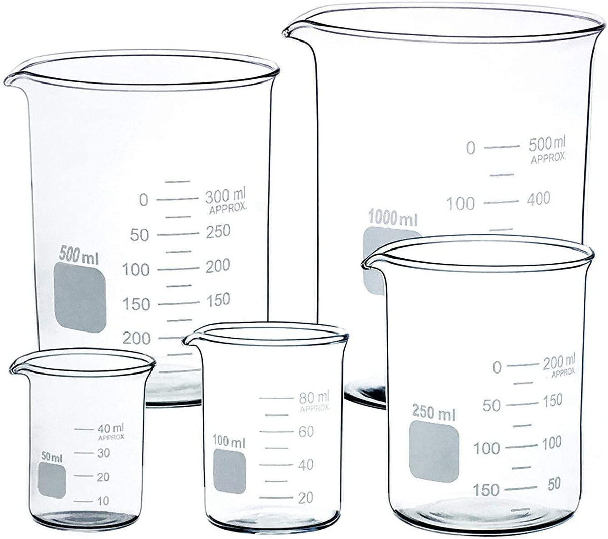 Glass Beakers Range
