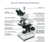 Microscope XSZ-107T Trinocular