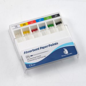 Paper Points 2% Taper (ISO) – Color Coded – Slide Box - Sure Endo