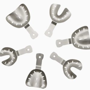 Impression Tray Set of 8 Stainless Steel